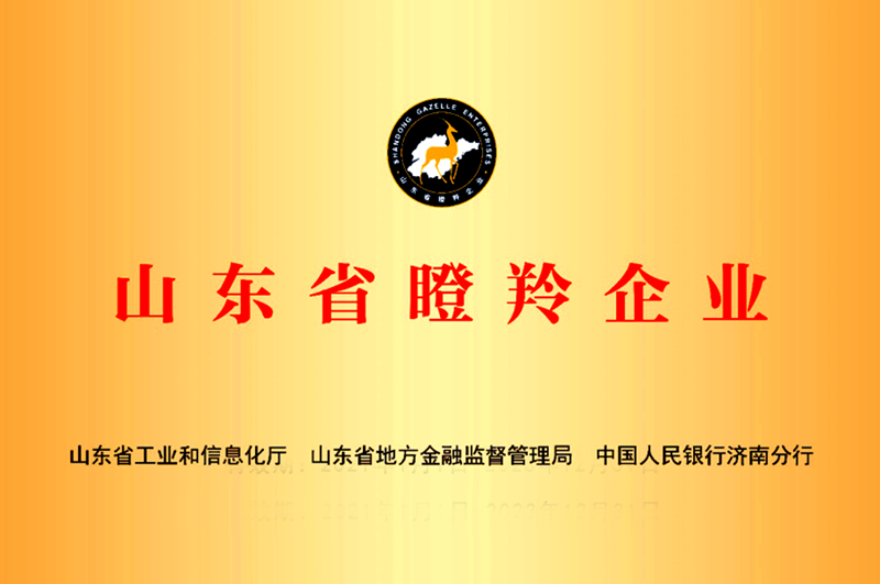 尊龙凯时新增三家山东省“瞪羚”企业
